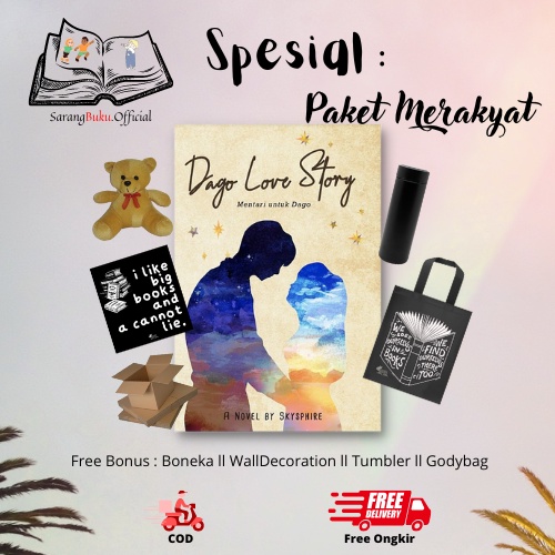 NOVEL DAGO LOVE STORY - Skysphire - Akad PROMO SERBA 9 SPECIAL HARD COVER & SOFT COVER | AKAD.ID
