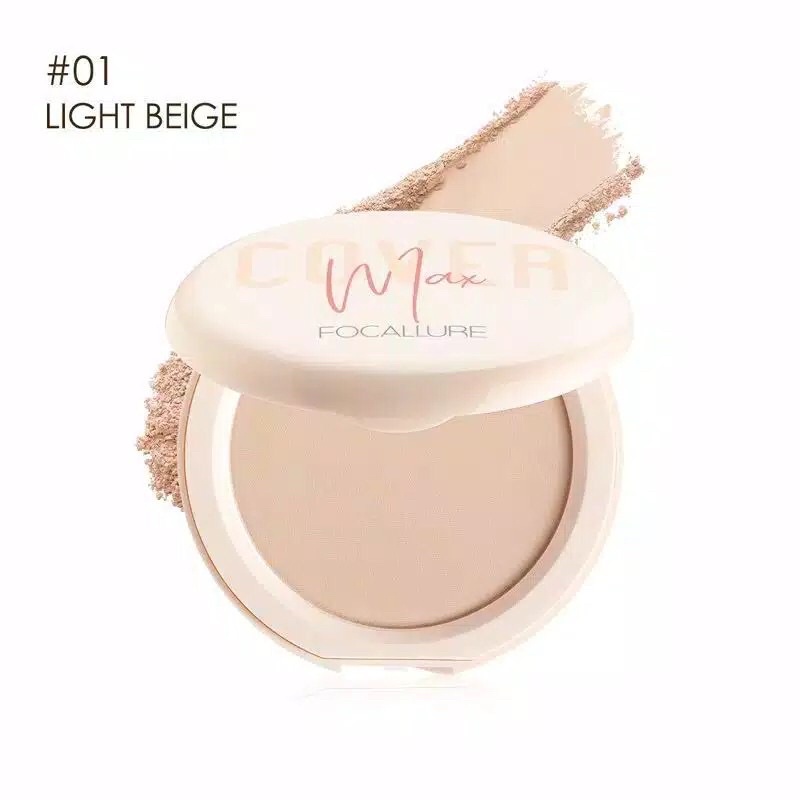 Focallure Covermax Two-way-cake Pressed Powder FA155