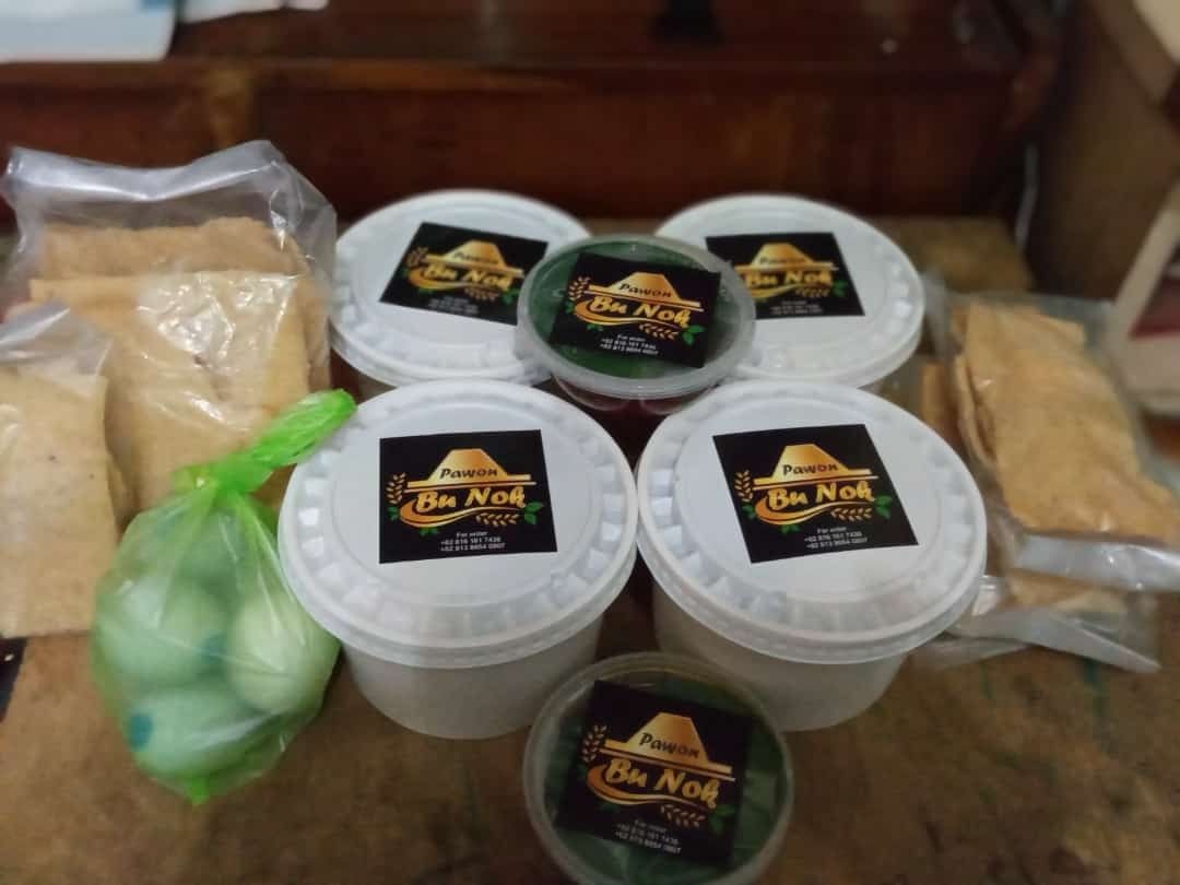 Paper Bowl 1000ml + Tutup / Mangkok Kertas 1000ml Food Grade