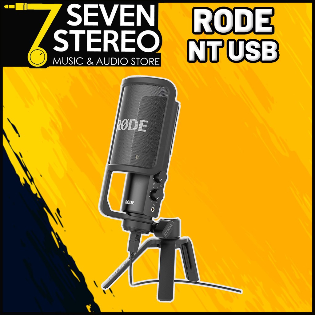 Rode NT-USB USB Condenser Microphone Recording Streaming