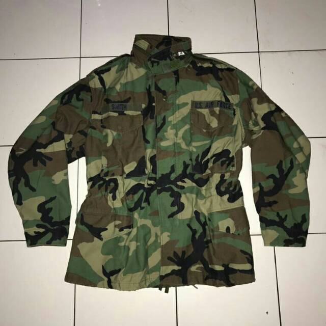 Jaket M65 Woodland Issue USAF not Us Army
