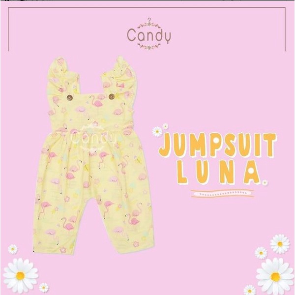 BAJU PAKAIAN DRESS DRES KODOK JUMPSUIT JAMSUIT JUMSUIT ANAK BAYI CEWE CEWEK PEREMPUAN HARIAN USIA UMUR 1 2 3 4 5 TH THN TAHUN KATUN TERBARU 2021 COD SURABAYA GRESIK SIDOARJO MOJOKERTO MALANG MADIUN JAKARTA DEPOK BEKASI TANGERANG GLENCA KIDS GLENCAKIDS-17. YELLOW FLAMINGGO