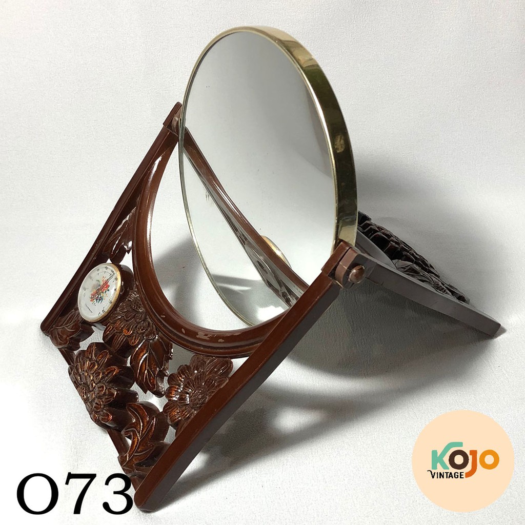 Cermin Meja Cermin Make Up 2 Sisi Kaca Rias Kaca Make Up Meja Zoom 2 Sisi Vintage Jadul Antik Klasik