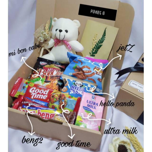 

HAMPERS BOX SNACK / SNACKBOX MURAH / PAKET HAMPERS SNACK / KADO MURAH