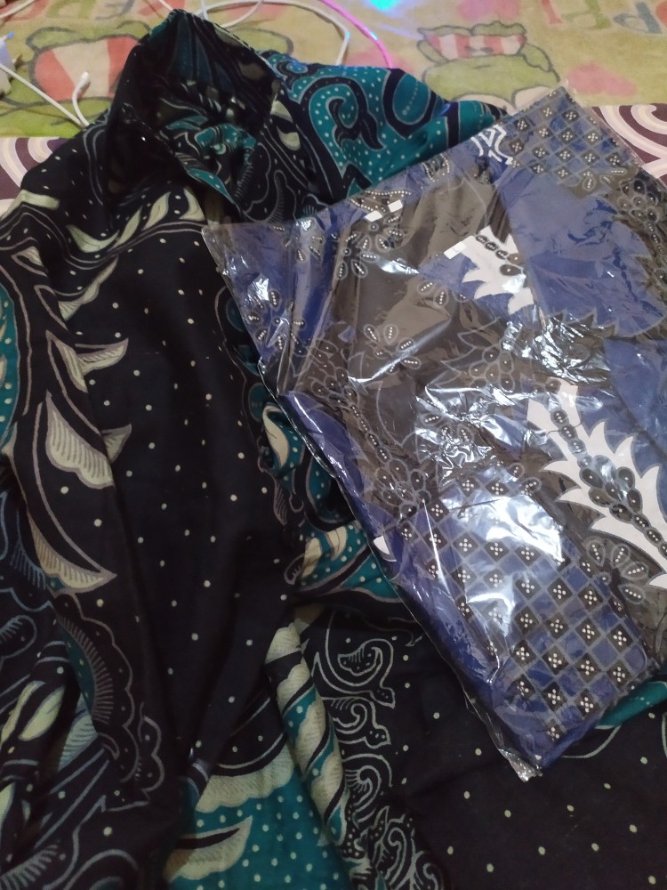 Kemeja Batik Pria Ppbtk07 Modern Lengan Panjang Casual Modis Trendy Masa Kini M L Xl Asli Pekalongan