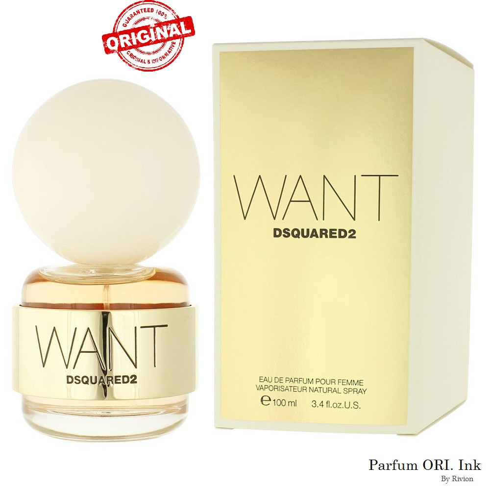 DSQUARED2 Want For Women EDP 100ml