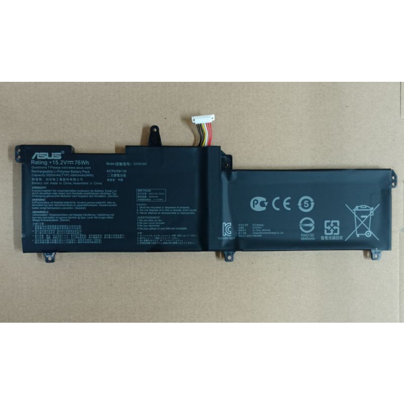 Baterai Battery ASUS ROG Strix GL702 GL702V GL702VT GL702VM GL702VS GL702ZC Series C41N1541