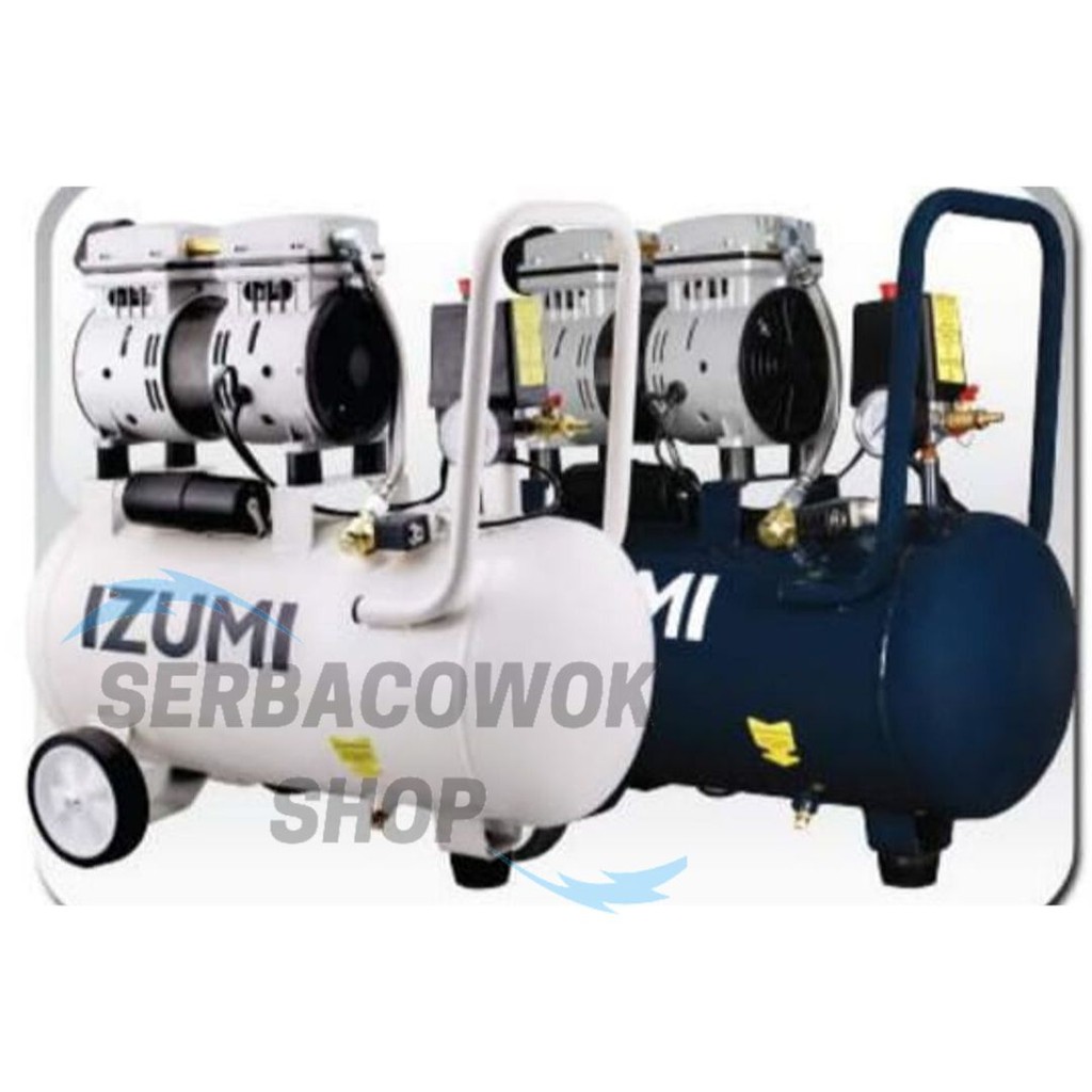 Izumi Oil-Less Compressor Kompresor Angin OL 07-24 Tanpa Oli Tidak Berisik Termurah Berkualitas