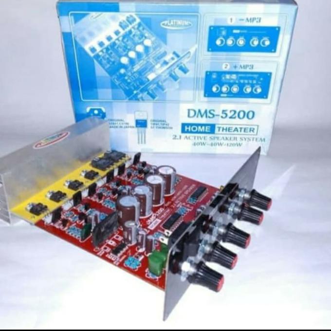 Kit Speaker Aktif 2.1 Dms 5200 Platinum / Kit Platinum Dms5200 Jimaud54 Ayo Beli