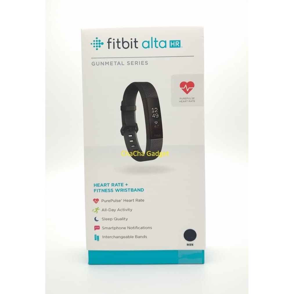 fitbit alta hr activity tracker