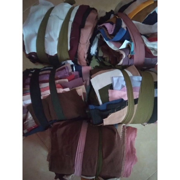 perca kiloan kain diamond crepe, diamond,  dll.