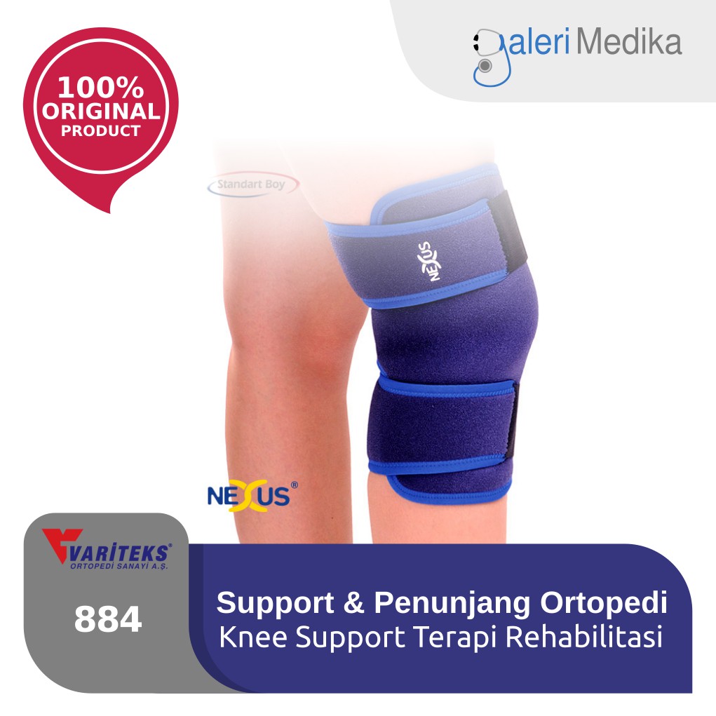 Variteks 884 Knee Support Terapi Rehabilitasi