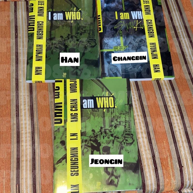 [ALBUM ONLY WITHOUT PC] STRAY KIDS I AM WHO ALBUM MINI ALBUM BANGCHAN LEE KNOW LINO HYUNJIN CHANGBIN