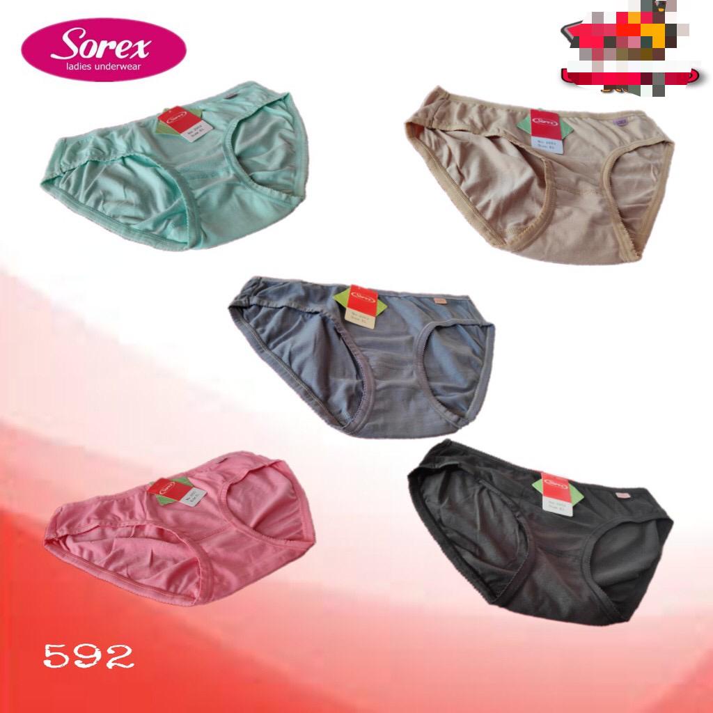 CD WANITA PEREMPUAN GADIS SOREX 2053-  CELANA DALAM WANITA MINI SIZE M L EL QL EQL - SOREX CD BASIC MINI KATUN - ARA98STORE