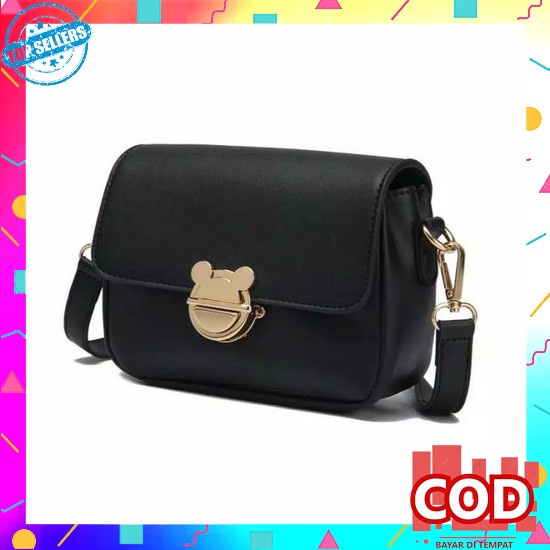 Tas Selempang Wanita Pesta Import Hijau Korea Sling Bag Lucu Kecil Fashion Ta591G3 Closura Premium K