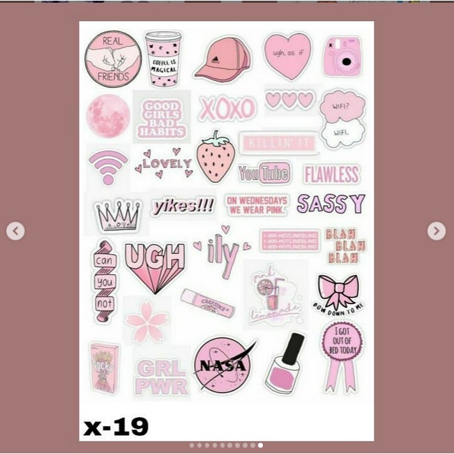 

STIKER TUMBLR AESTHETIC X-19