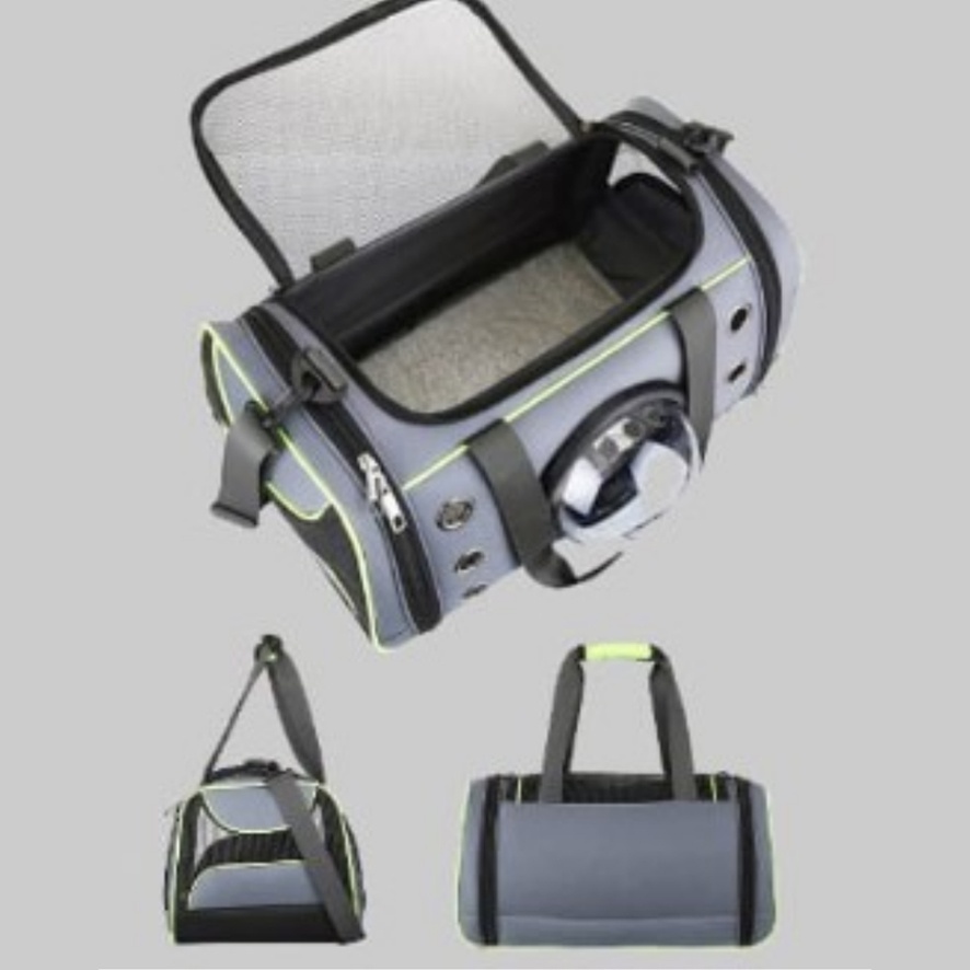 Noona Bag Pet Cargo Carrier Sporty - Tas Selempang Jinjing Tenteng Travel Anjing Kucing - Pet Carrier Bag