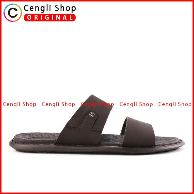 SANDAL SLIDE PRIA CARDINAL ORIGINAL CASUAL TERBARU COKLAT CA25