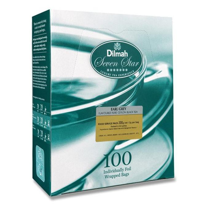 

Teh Dilmah 100sachet Earlgrey BERMUTU