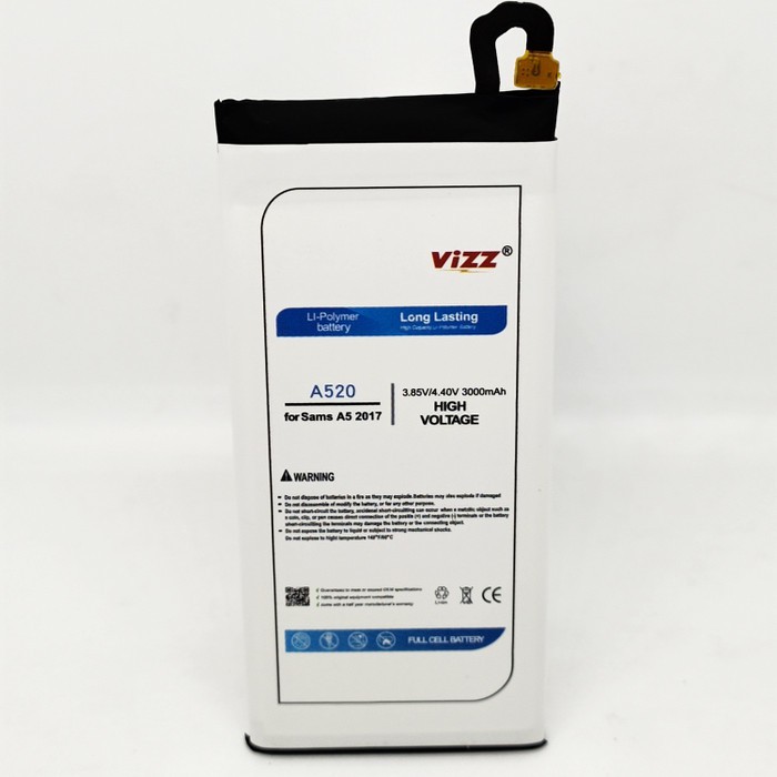 Vizz Double Power Battery Batre Baterai Vizz Samsung A5 2017 A520 EB-BA520ABE