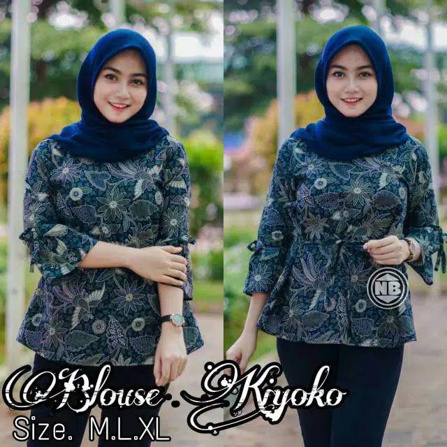 Atasna Batik Wanita Ppbtk07 Modern Batik Cassual Atasanbatik Wanitabatik /atasanwanita