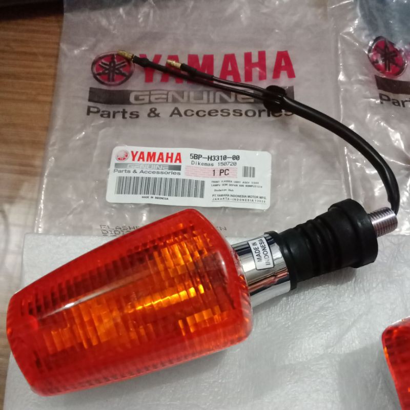 LAMPU SEN SEIN DEPAN BELAKANG KANAN KIRI ASSY RXK RXKING RX K KING SET ORI ORIGINAL ASLI YAMAHA YGP-1