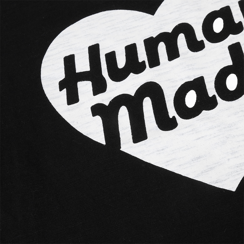 Human Made Heart Logo T-Shirt Black