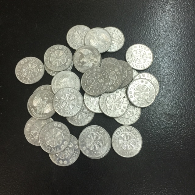 KOIN INDONESIA 30 KEPING PECAHAN 10 SEN