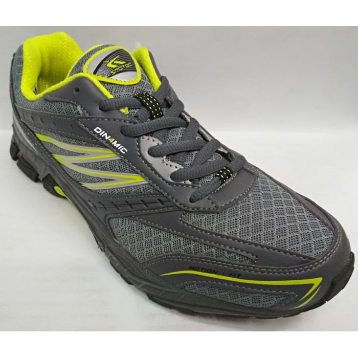Sepatu Running SPOTEC - DYNAMIC Grey Citroen - Grey Citroen- 38