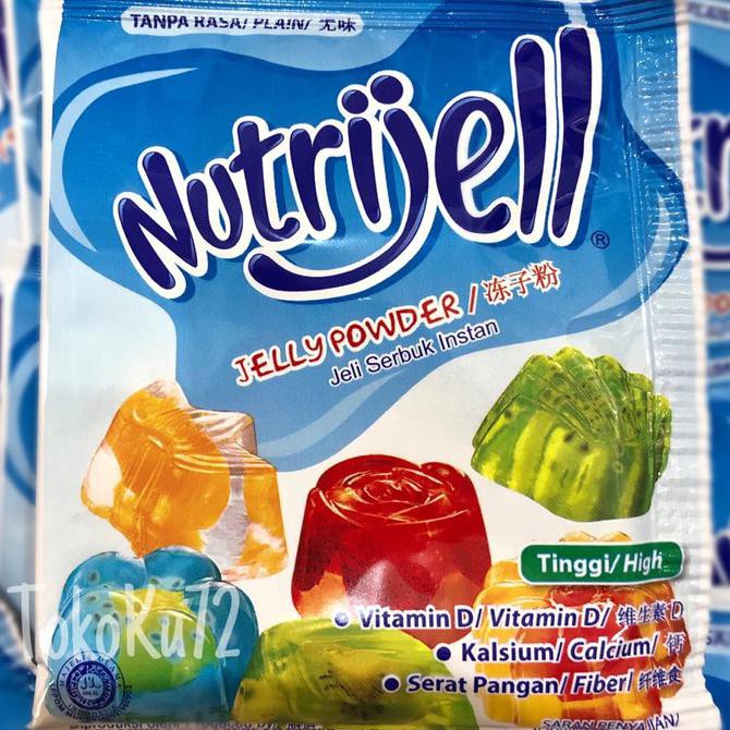 

Nutrijell Jelly Plain 15 gr per box isi 12 pcs
