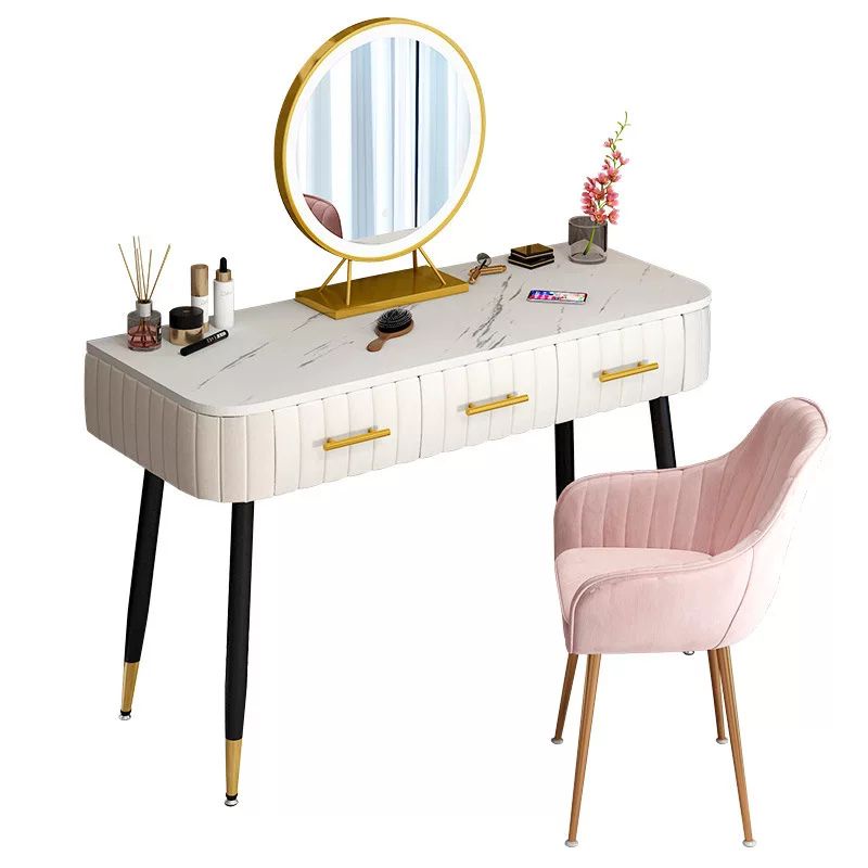 Furniture Mebel Meuble Set Tolet Meja Rias Make Up Dandan Kosmetik Vanity Mirror Dressing Table este