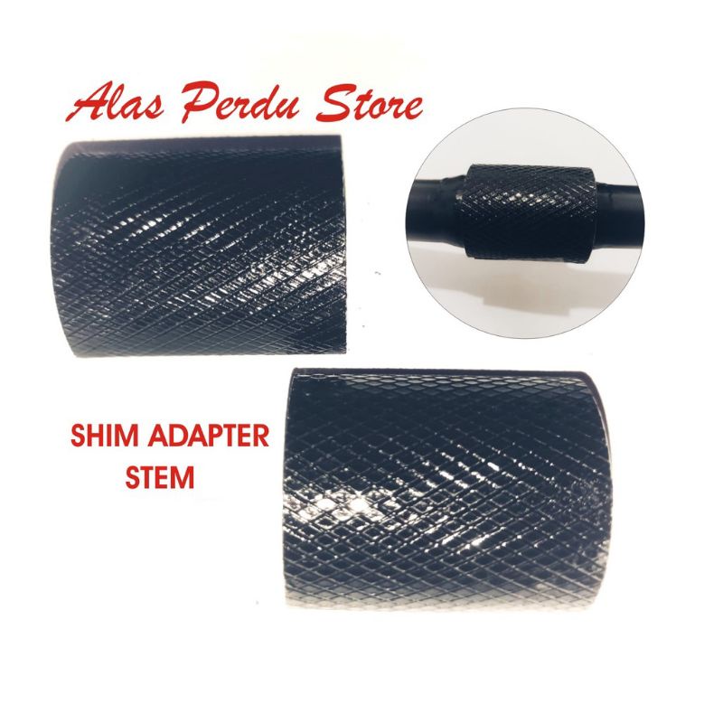 SHIM Adapter stem 25.4 to 31.8 / Adapter stem sepeda 25.4 to 31.8/ SHIM Adapter stem 22.2 to 31.8 / 
