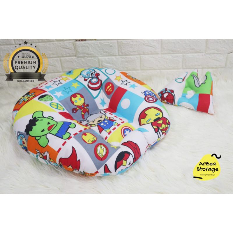 sofa bayi / baby launcer / FREE tas mika dan bantal mahkota superhero