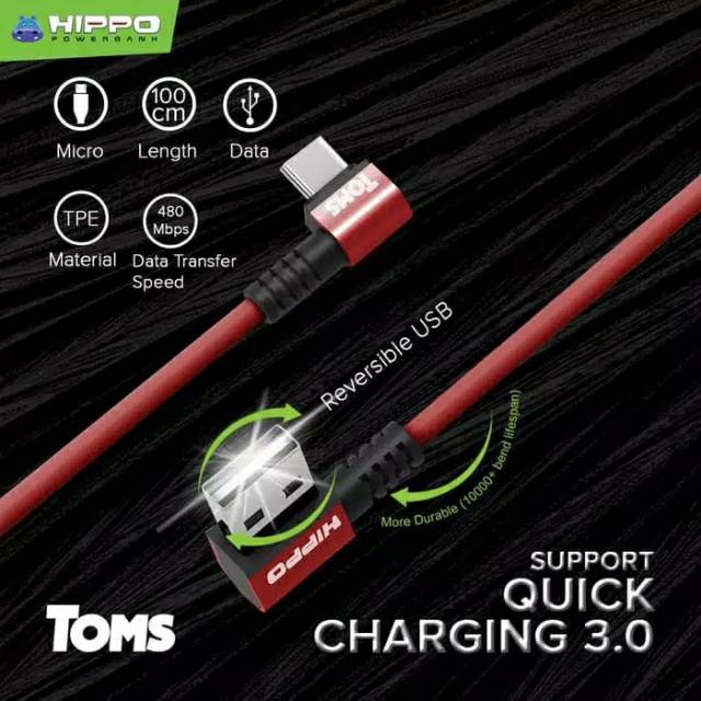 KABEL HIPPO TOMS TYPE C