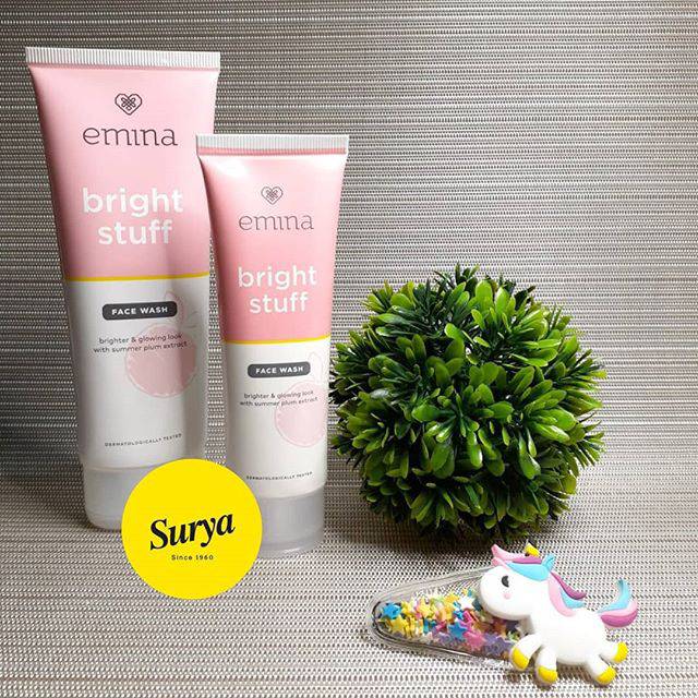 Emina Bright Stuff Face Wash with summer plum extract &amp; Vit B3