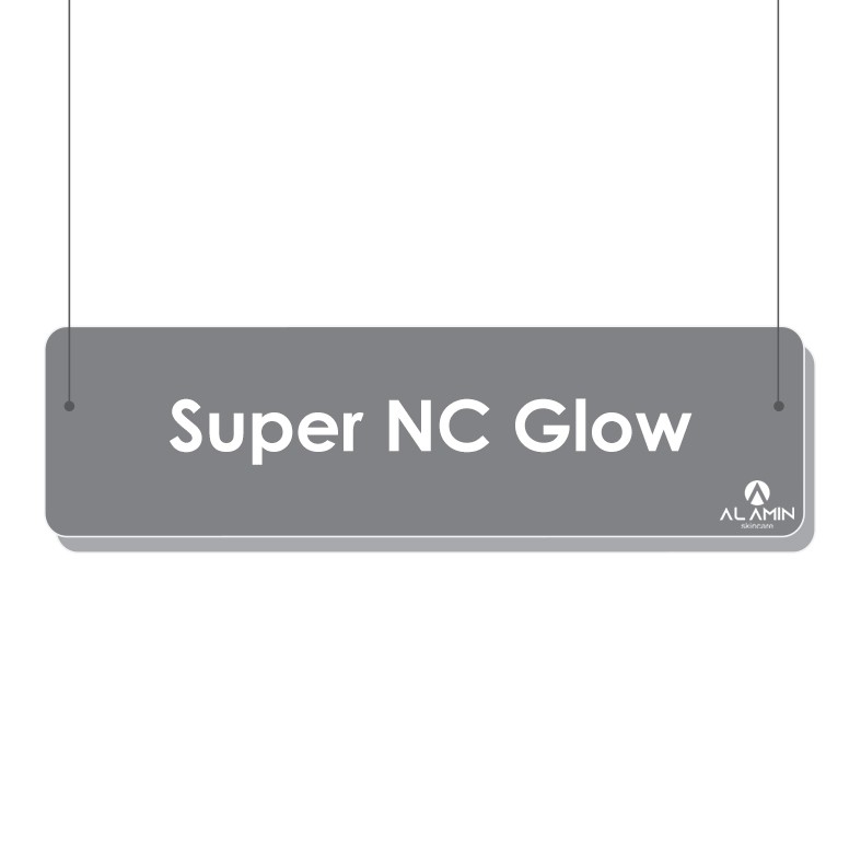 Alamin Krim Malam Pencerah NC Glow Arbutin Anti Kusam