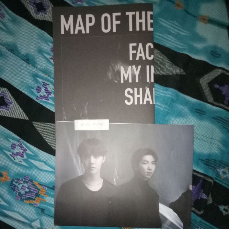 Jual READY BTS SHARING MOTS CONCEPT BOOK FOLD POSTER CLUE & FOLD