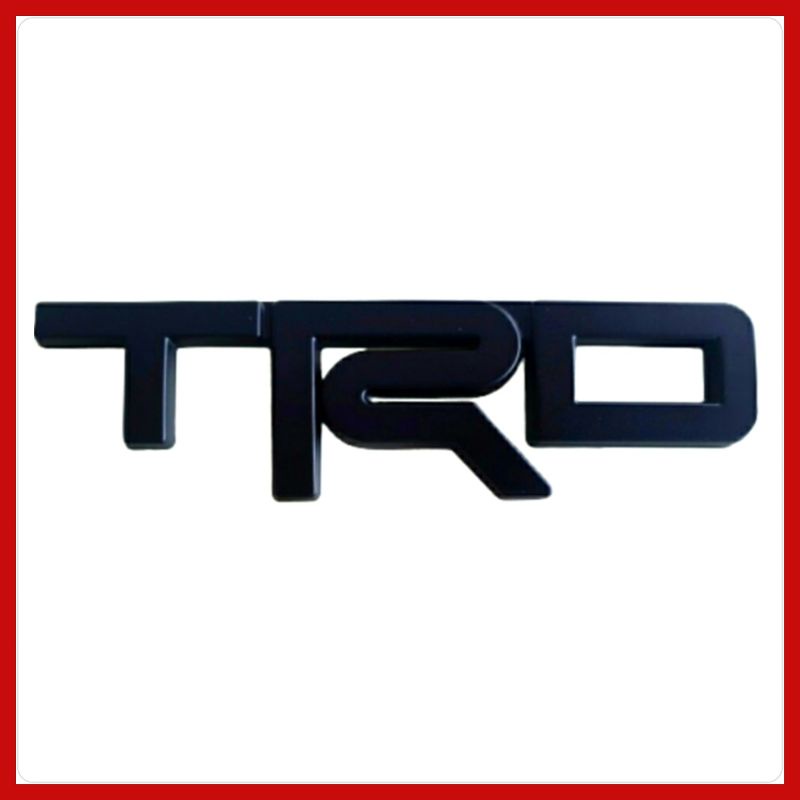 Emblem Logo Tulisan TRD