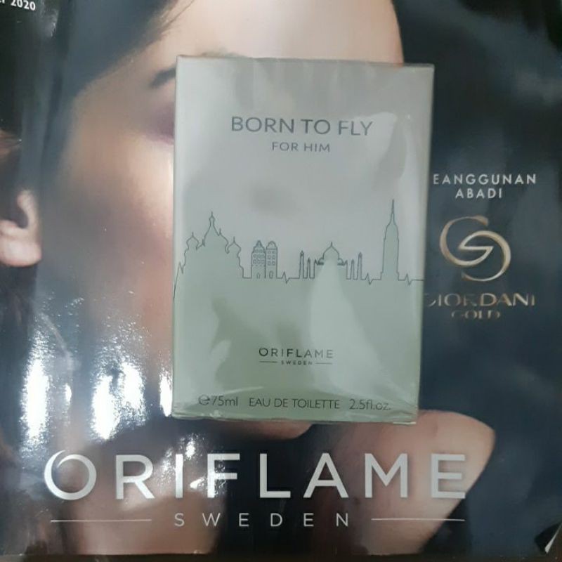 Ready stock Eau De Toillete Born To Fly For Him by Oriflame