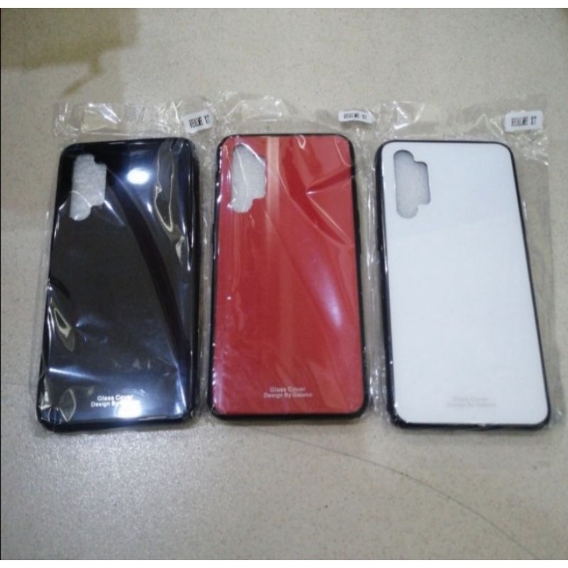 OPPO REALME XT GLASS CASE HARD CASE PREMIUM