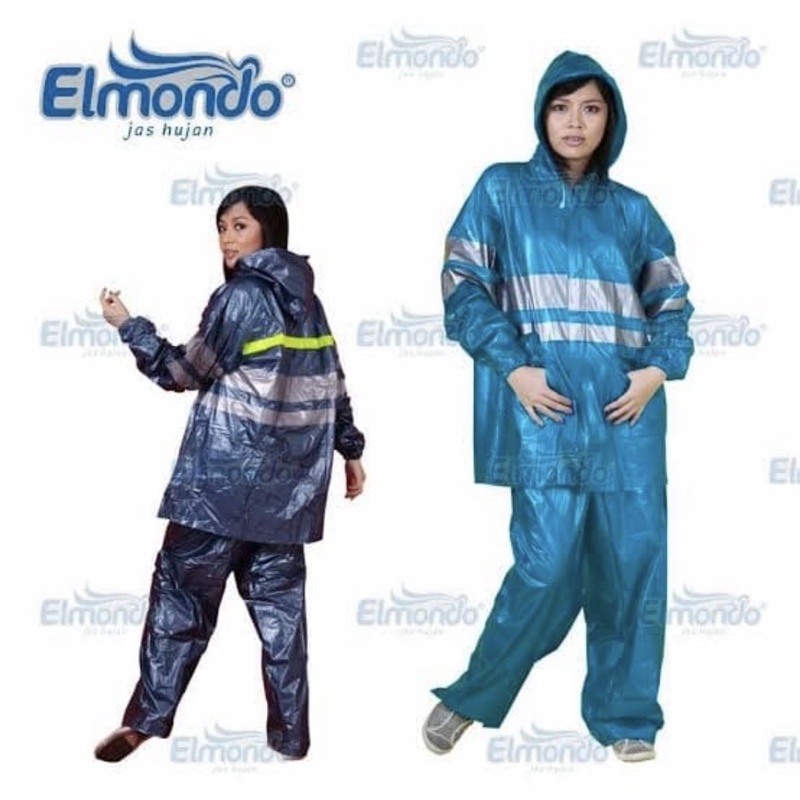 Jas Hujan Dewasa Setelan Baju Celana Elmondo Stardust
