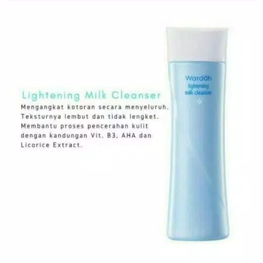 Wardah Lightening Milk Cleanser 150 ml