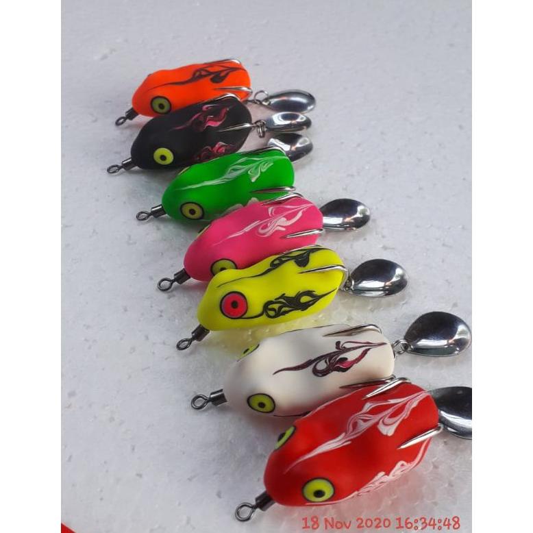 [[BISA COD]] Umpan sof frog amixs lure TERPERCAYA