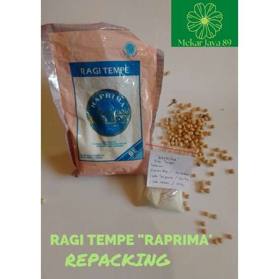 

Ragi tempe raprima repacking