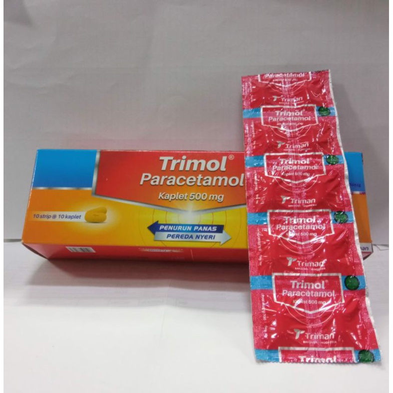 Paracetamol Trimol Box isi 100 Tablet