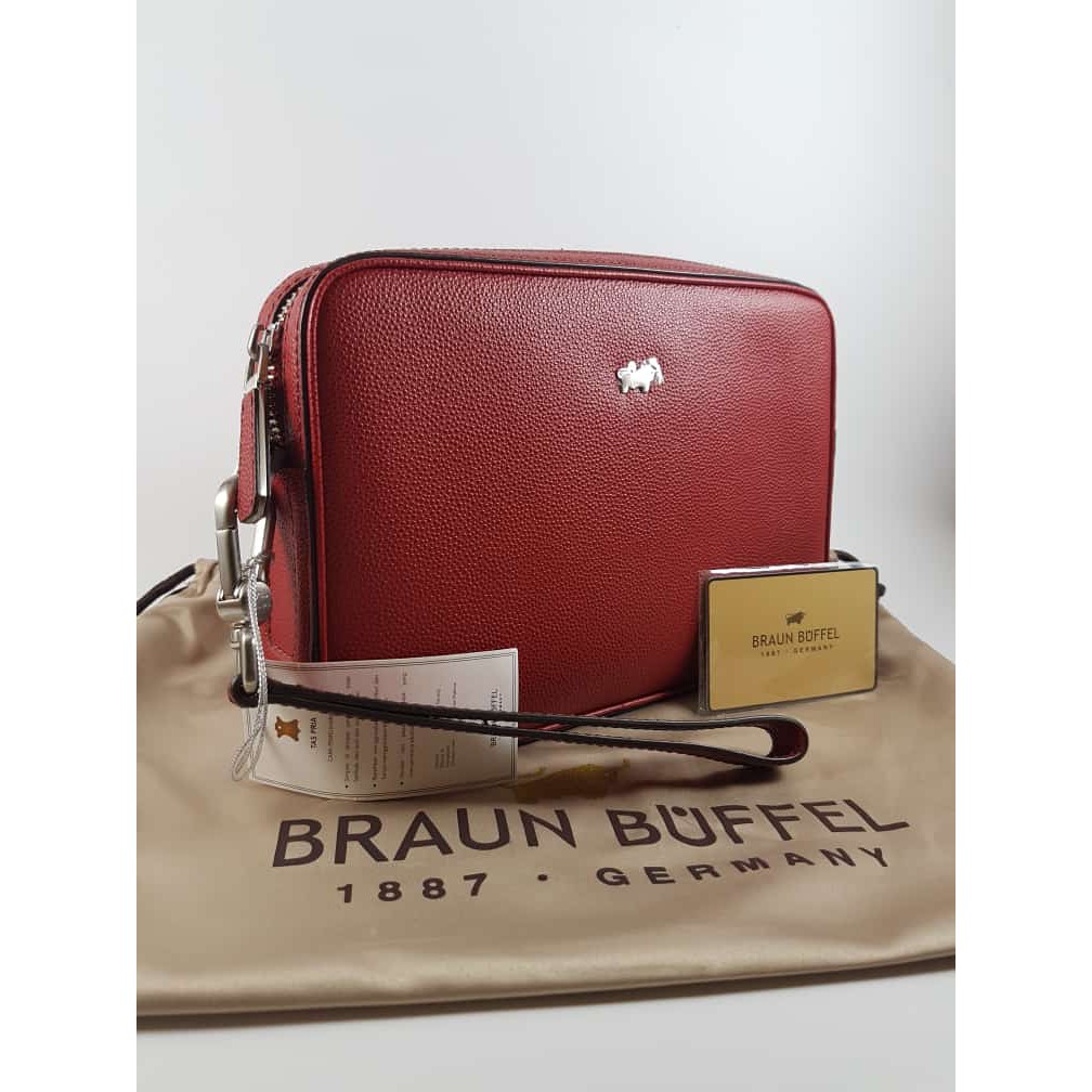 braun buffel men clutch