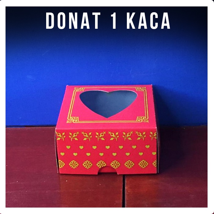 

Dus Donat 1 Kaca (Dua Varian) Merah/Pink AK |10 x 10 x 5,5 | 250g