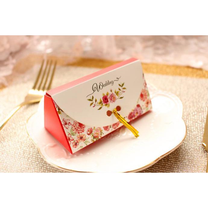 

A Kotak souvenir pernikahan, kotak COKLAT, BOX PERMEN ZAKKA KOREA