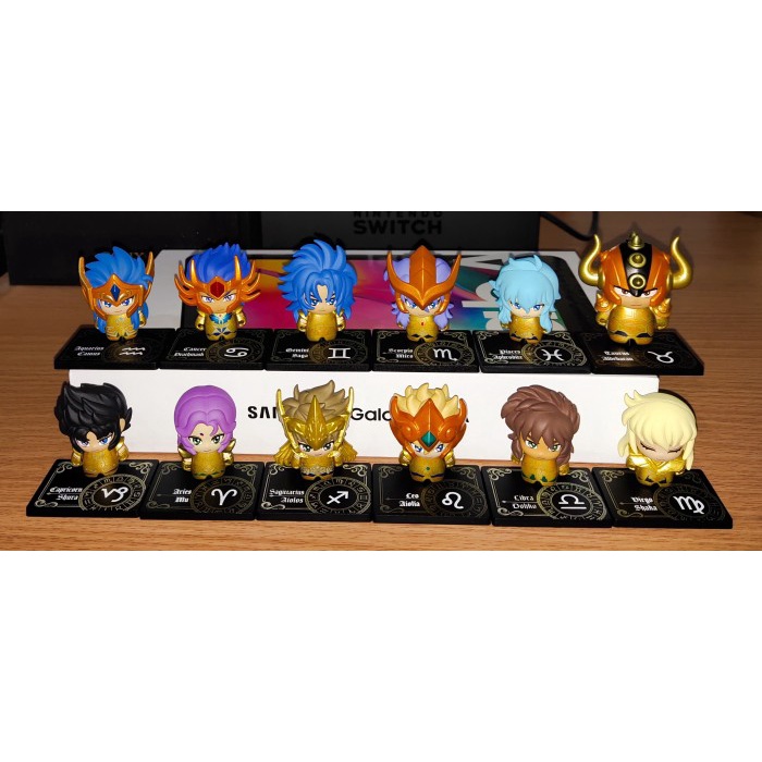 Hot Sale Gashapon Saint Seiya - Gold Saints - Complete Set Of 12 Termurah