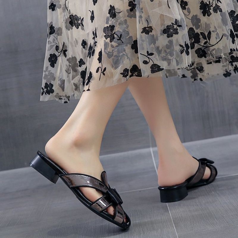 10323 Block Heels Sandal Hak Wanita import